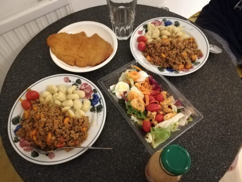 ウィーンでの自炊飯