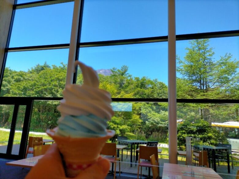 富士山ソフトクリーム
