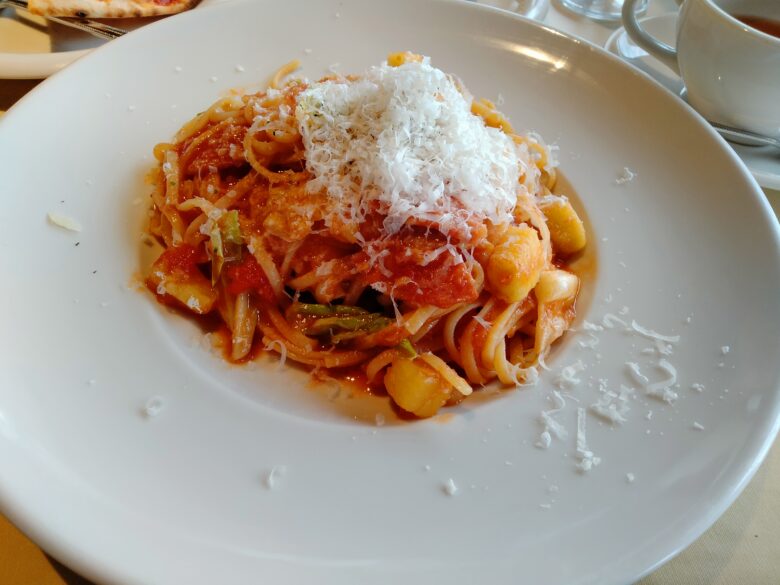 ブレアマリーナ塩釜のパスタ