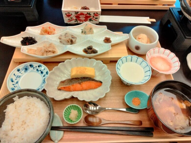 星野リゾート界松本の朝食メニュー