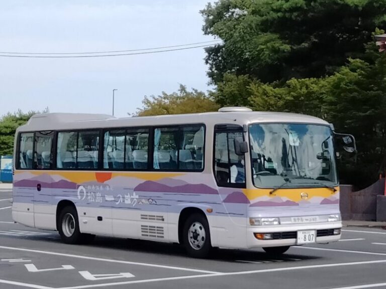 松島一の坊のバス