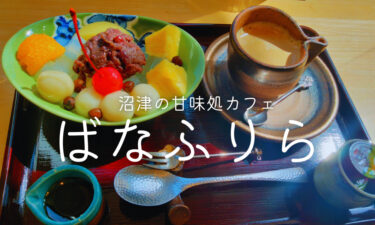 沼津のおすすめカフェ「ばなふりら」のあんみつや新潟郷土料理ランチを紹介！