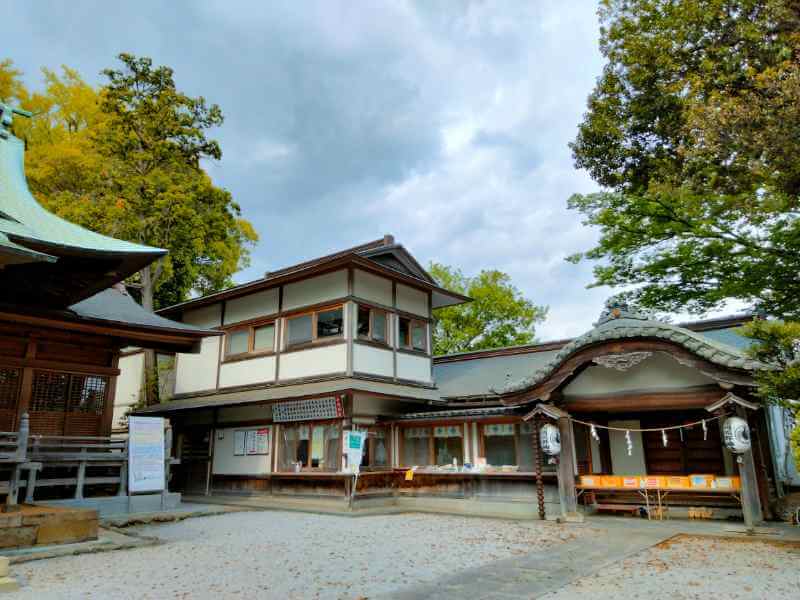 師岡熊野神社の社務所