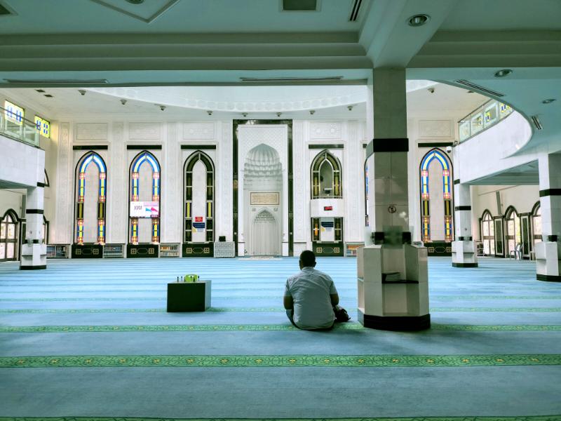 アシャキリン・モスクの礼拝堂