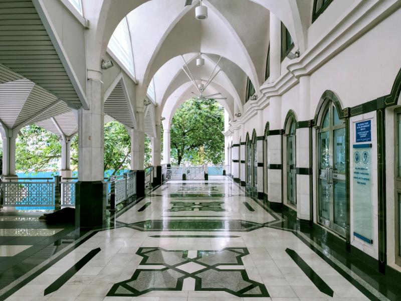 アシャキリン・モスクの回廊その1