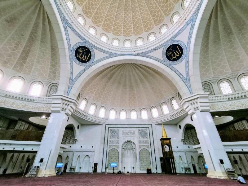 連邦直轄領モスクの礼拝堂