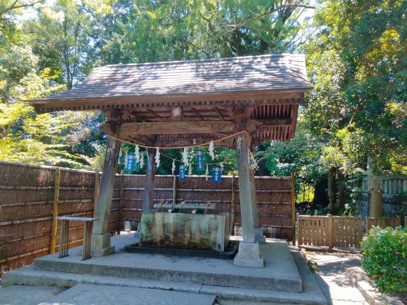 報徳二宮神社の手水舎