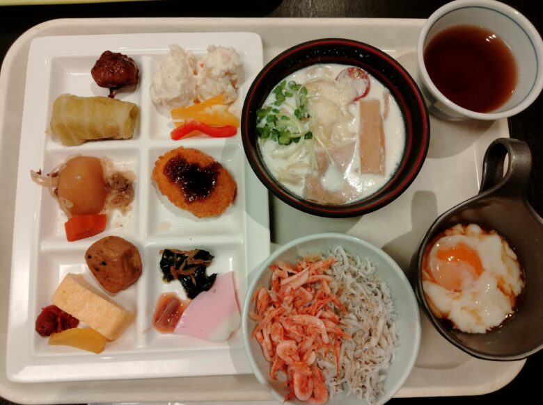 休暇村富士の朝食