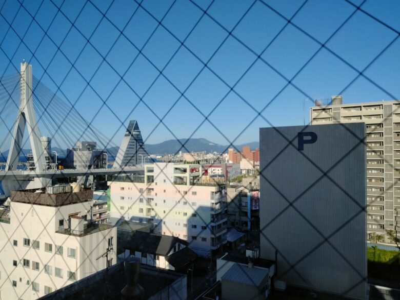 東横イン青森駅前お部屋からの景色