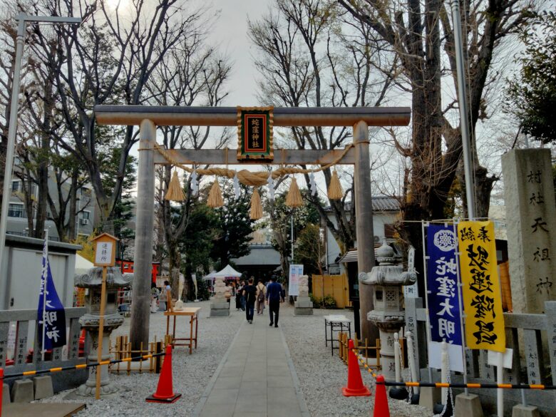 蛇窪神社の鳥居