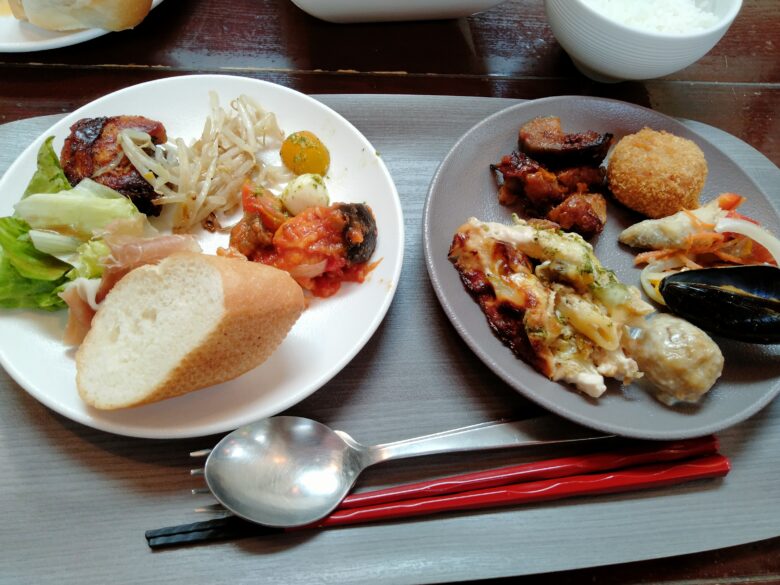 三井ガーデンホテル上野の朝食ブッフェ