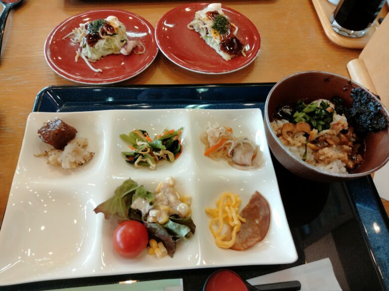 休暇村大久野島の朝食ブッフェ