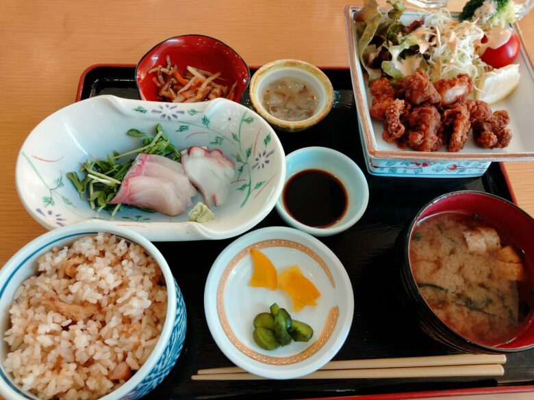 タコよくばり定食