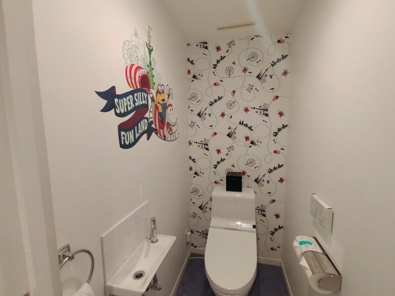 ミニオンルームのトイレ