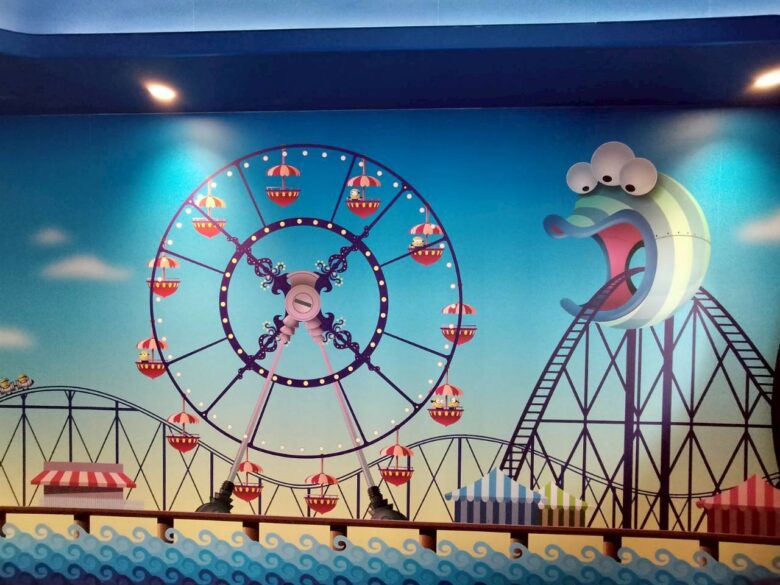 ミニオンルームの壁