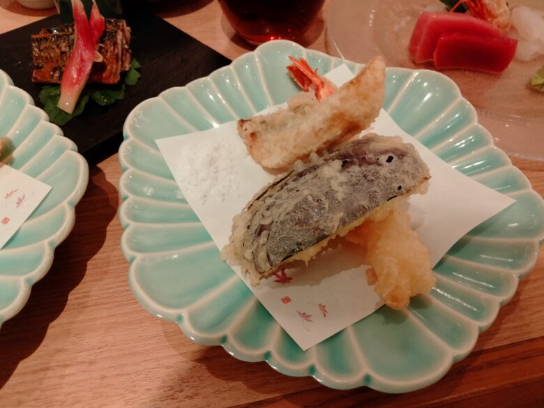 松島一の坊の夕食ビュッフェ「天ぷら」