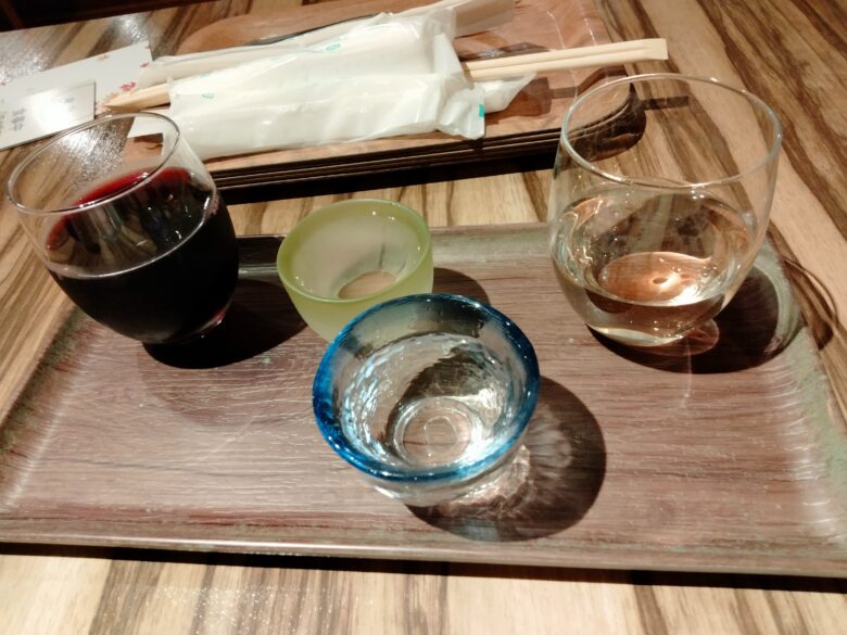 作並一の坊の夕食ビュッフェ「ドリンク」