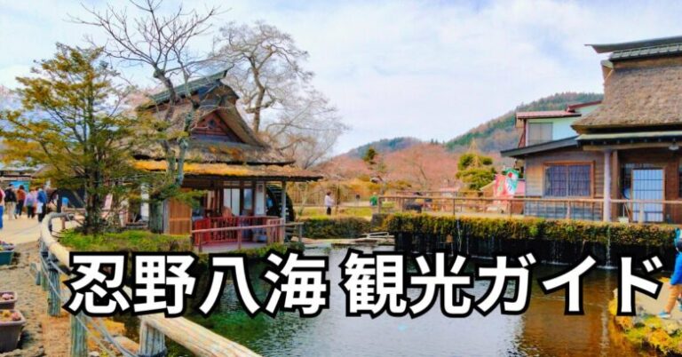 忍野八海のメインエリア