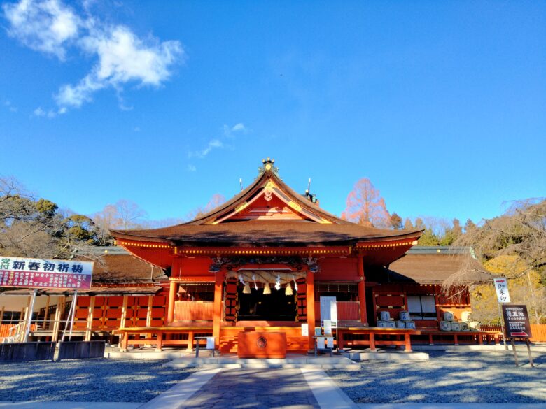 富士山本宮浅間大社の拝殿