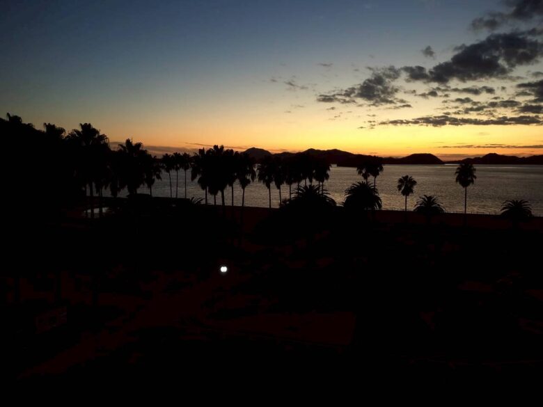 大久野島の夜
